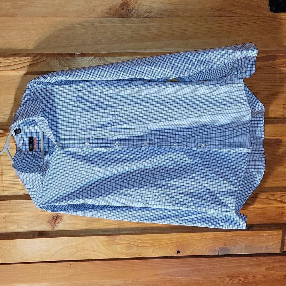 Van Heusen Plaid Button Down